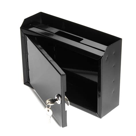 small metal drop box wall|exterior wall mounted drop boxes.